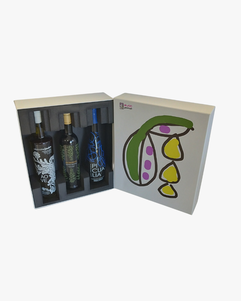 Estuche AOVE 3 botellas 500ml A3
