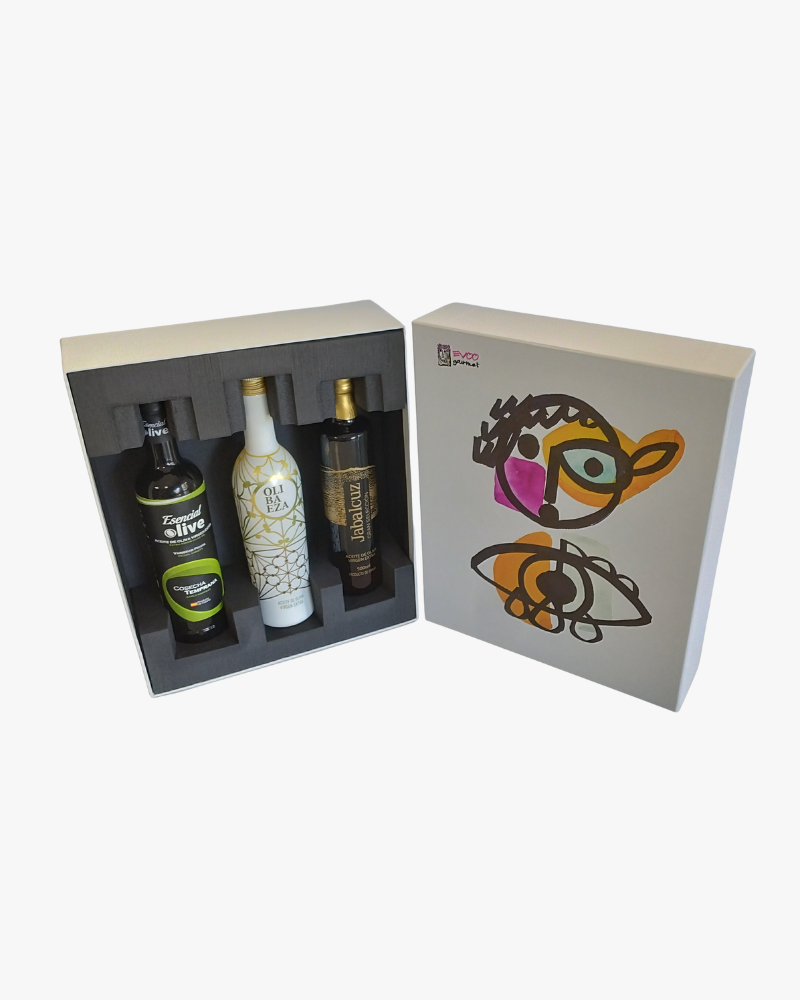 Estuche AOVE 3 botellas 500ml A6
