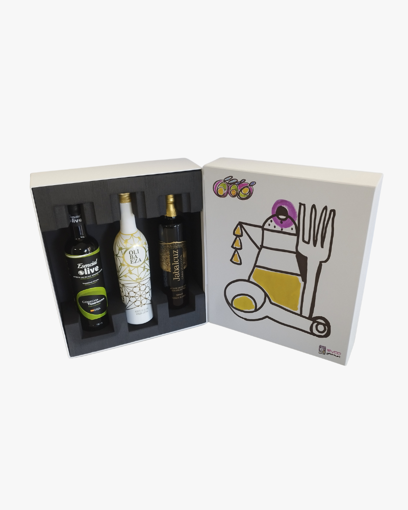 Estuche AOVE 3 botellas 500ml A6