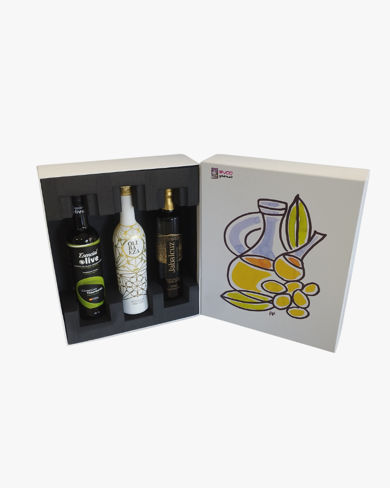 Estuche AOVE 3 botellas 500ml A6