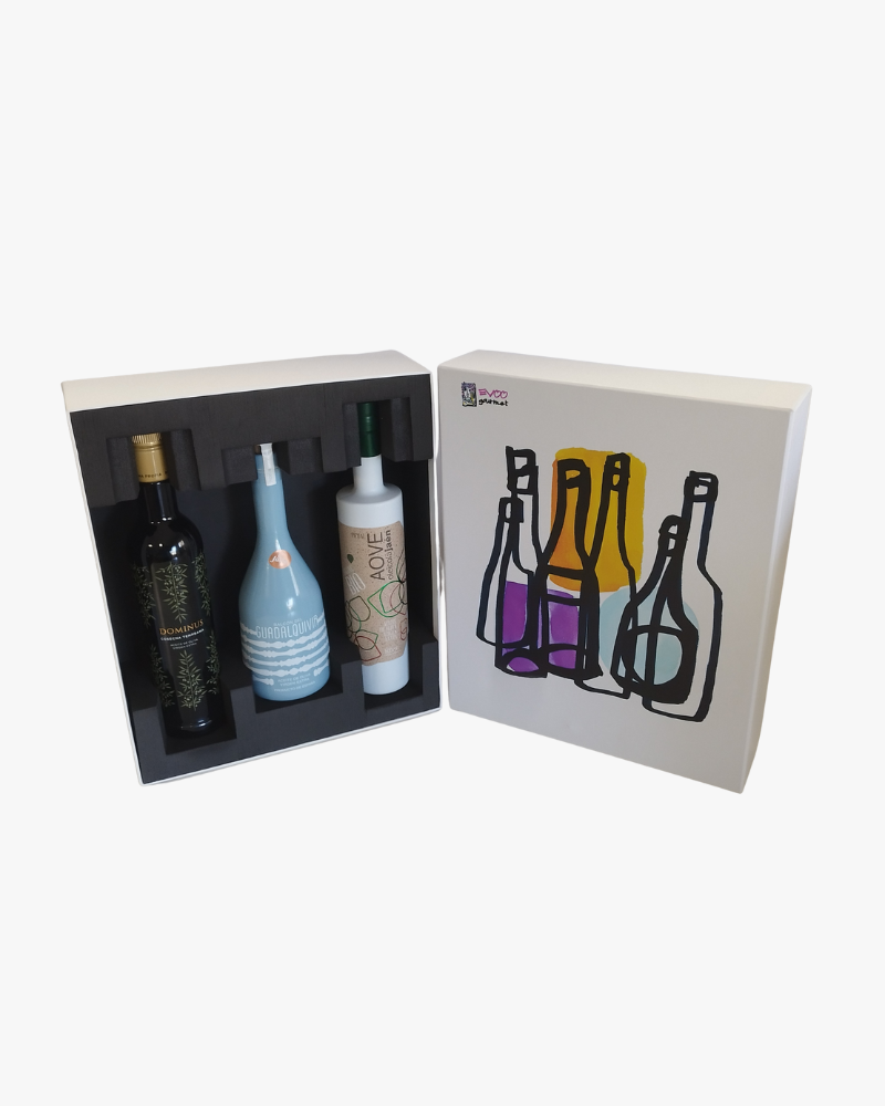 Estuche AOVE 3 botellas 500ml A7-3