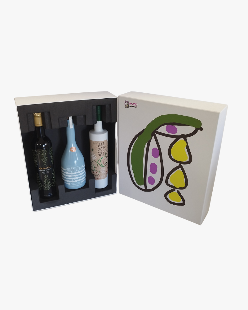 Estuche AOVE 3 botellas 500ml A7-3