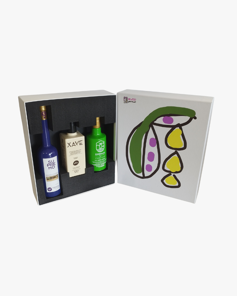 Estuche AOVE 3 botellas 500ml A11-1