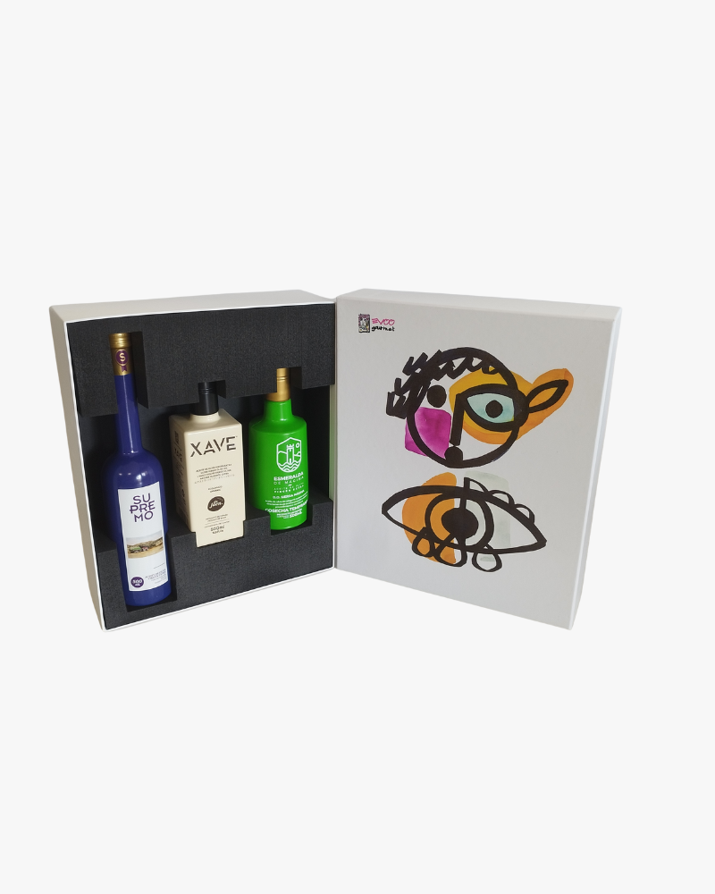 Estuche AOVE 3 botellas 500ml A11-1