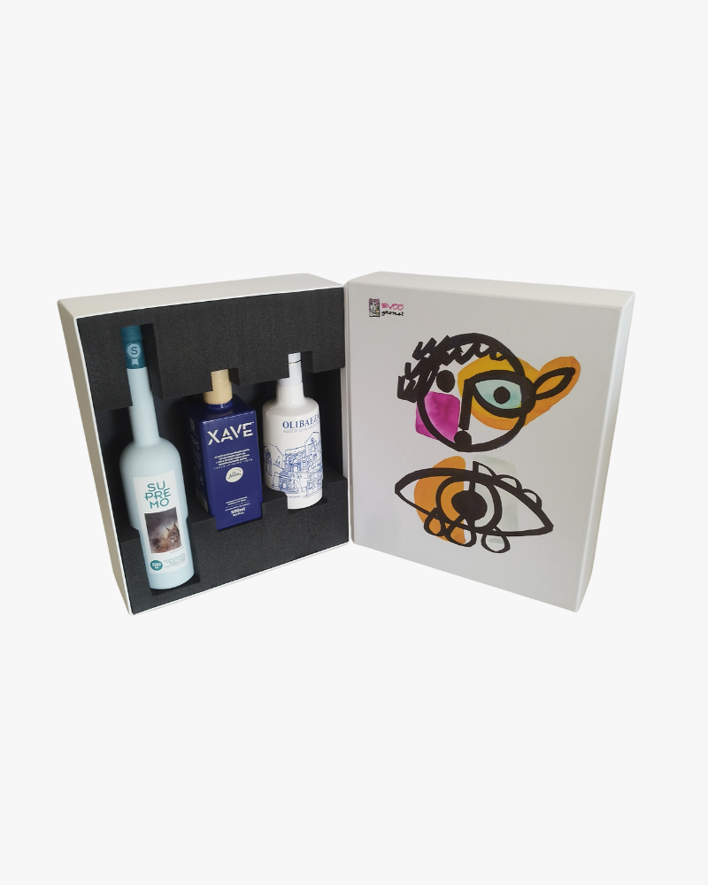 Estuche AOVE 3 botellas 500ml A11-2