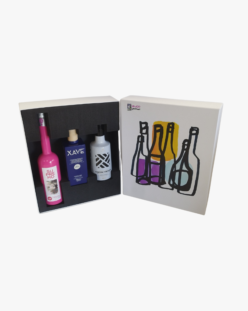 Estuche AOVE 3 botellas 500ml A11-3