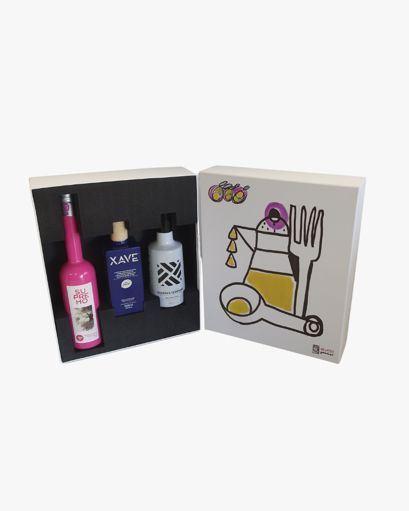 Estuche AOVE 3 botellas 500ml A11-3
