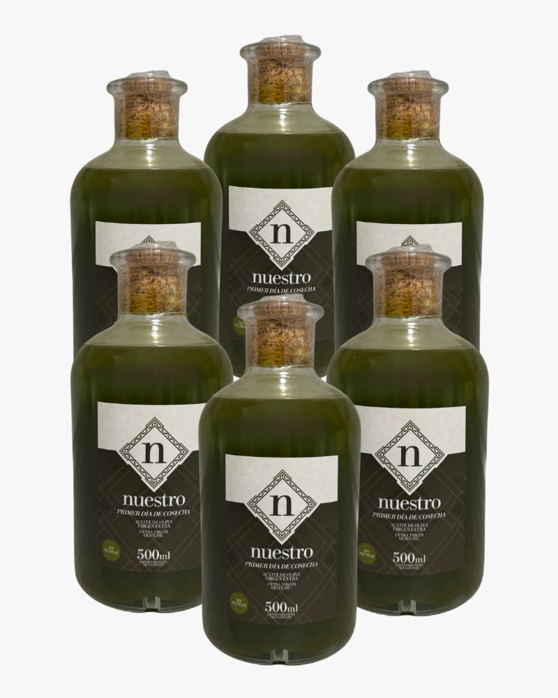 Aceite Virgen Extra 500ml (Sin Filtrar) "Nuestro" – Primer día de cosecha