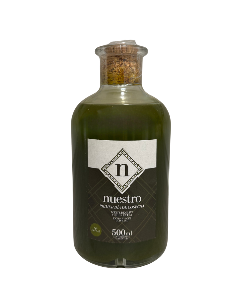 Aceite Virgen Extra 500ml (Sin Filtrar) "Nuestro" – Primer día de cosecha