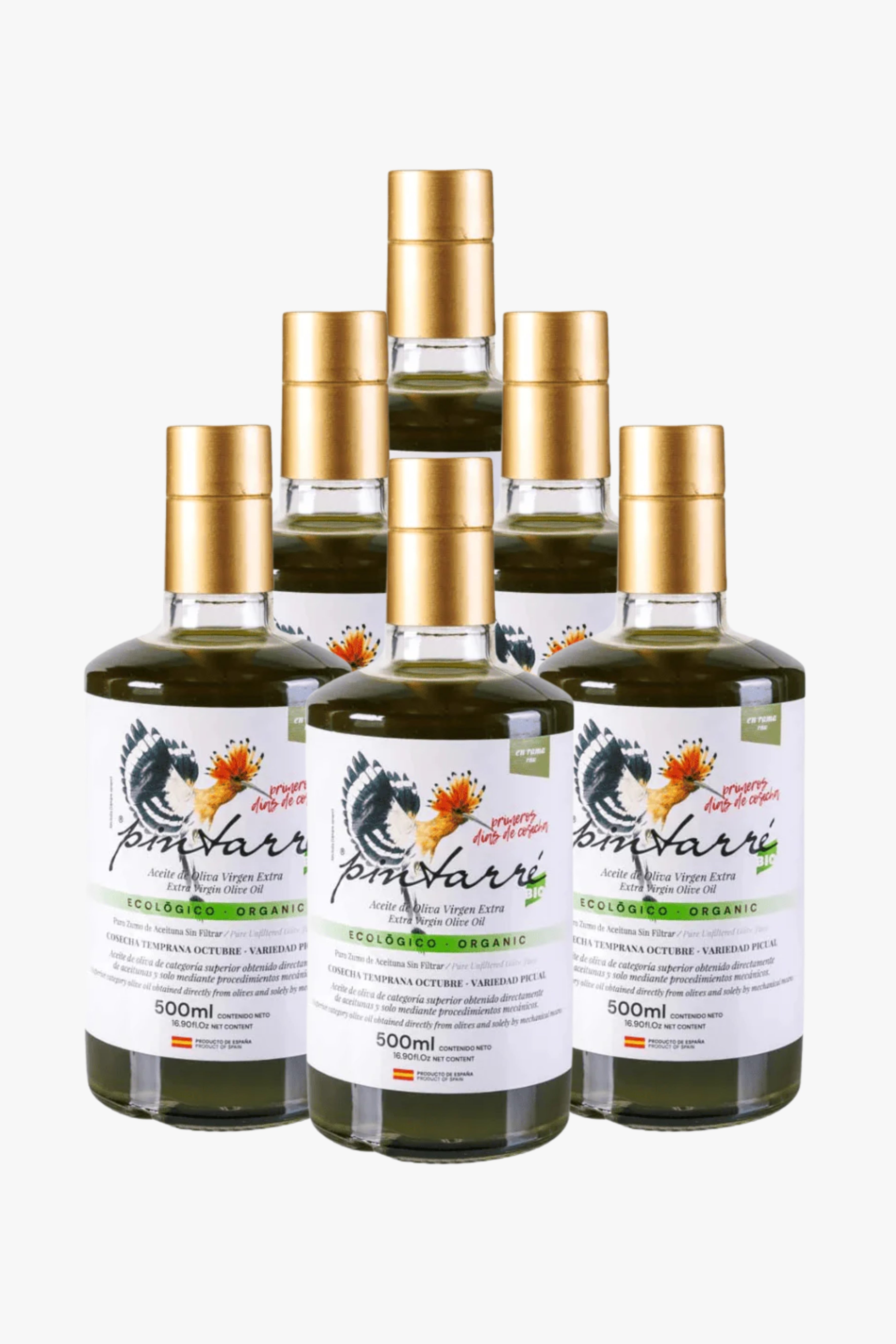 Pintarré Ecológico Picual Sin filtrar 500ml