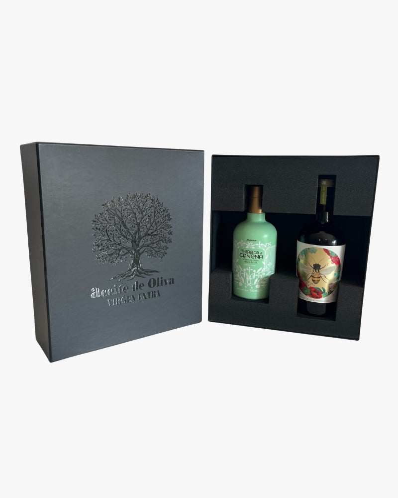 Estuche AOVE 2 botellas 500ml B4