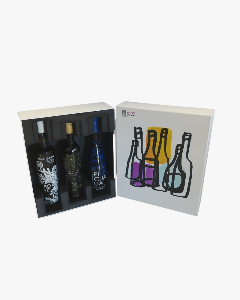 Estuche AOVE 3 botellas 500ml A3
