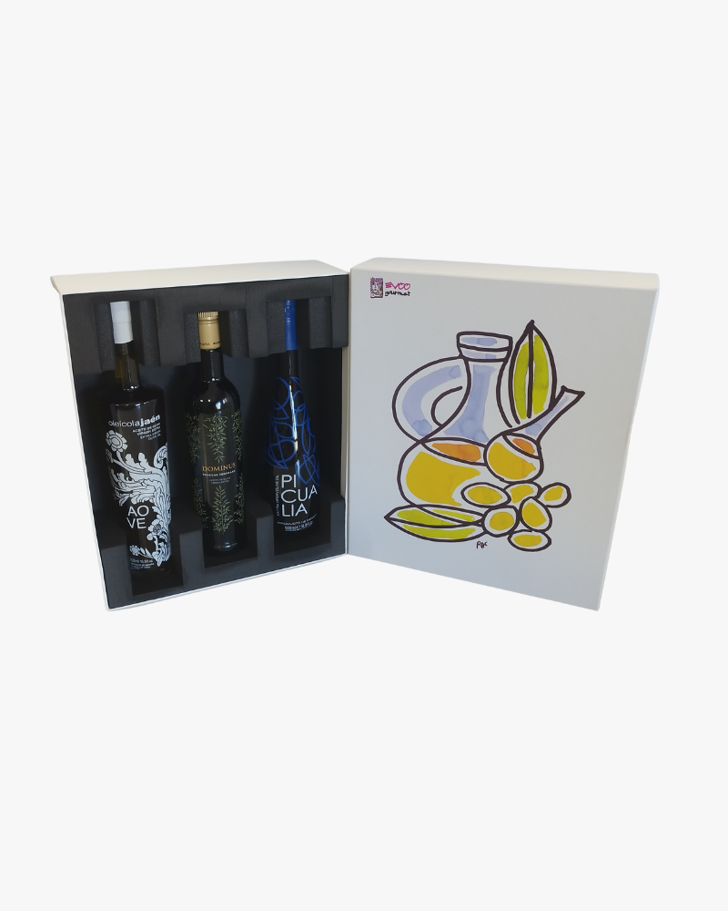 Estuche AOVE 3 botellas 500ml A3