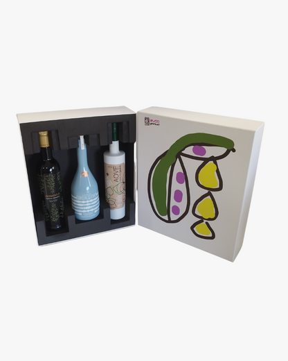 Estuche AOVE 3 botellas 500ml A7-3