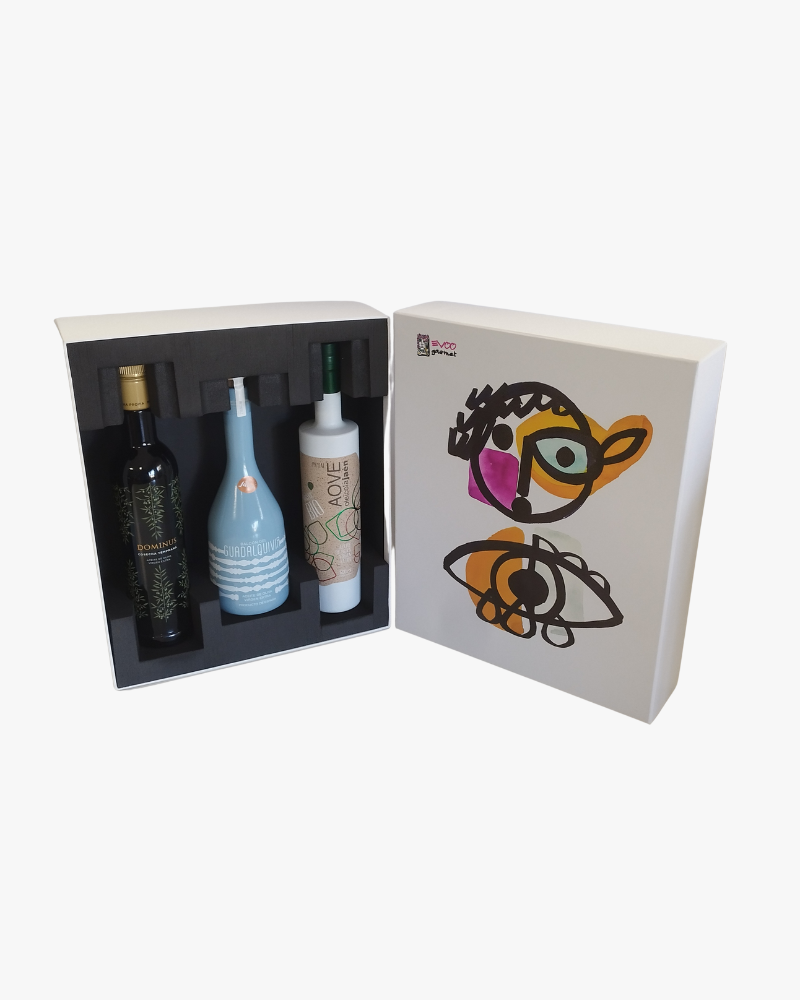 Estuche AOVE 3 botellas 500ml A7-3