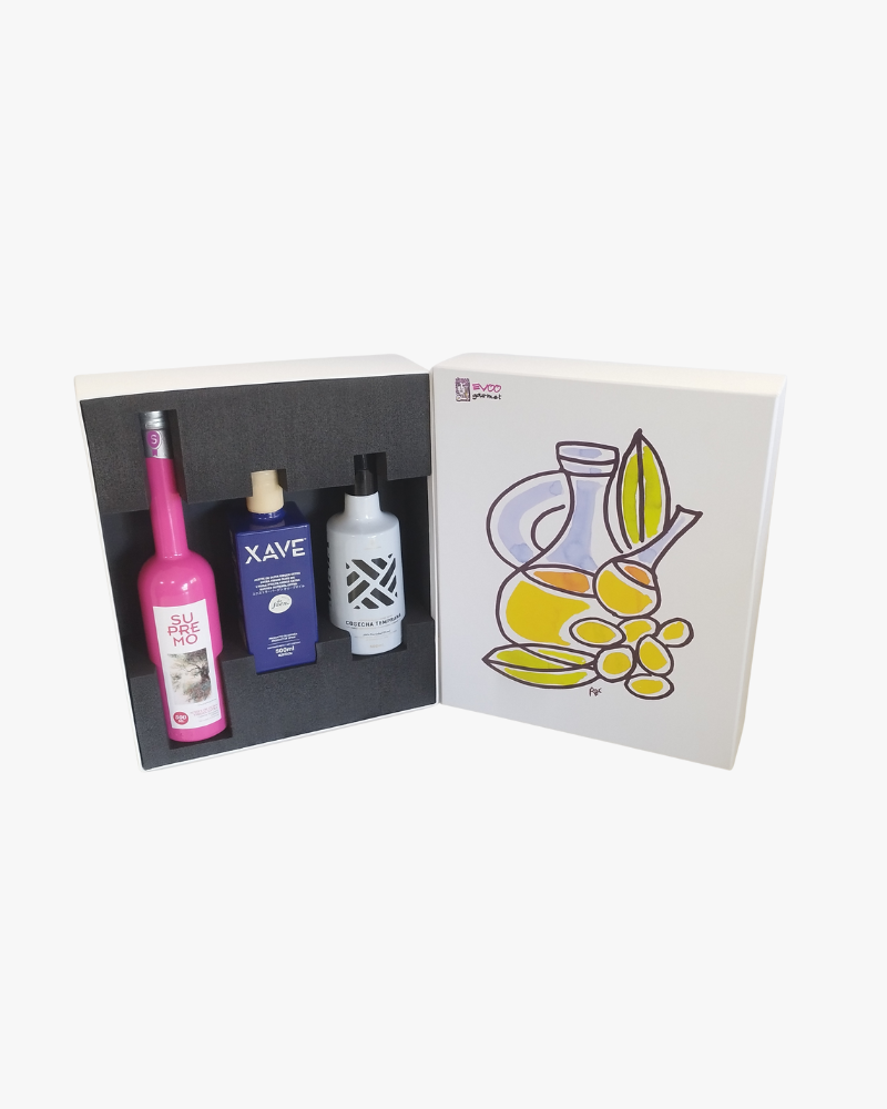 Estuche AOVE 3 botellas 500ml A11-3
