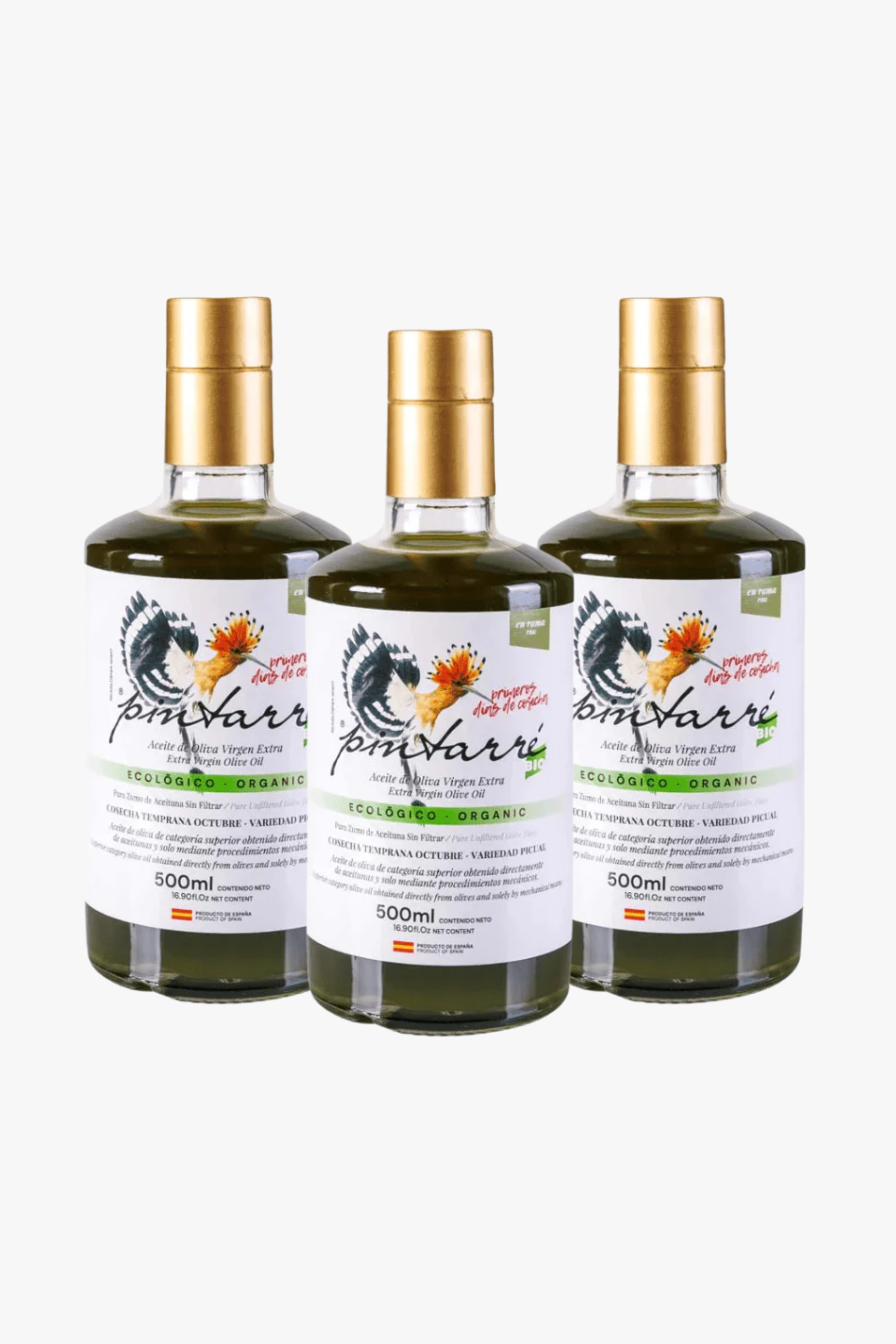 Pintarré Ecológico Picual Sin filtrar 500ml